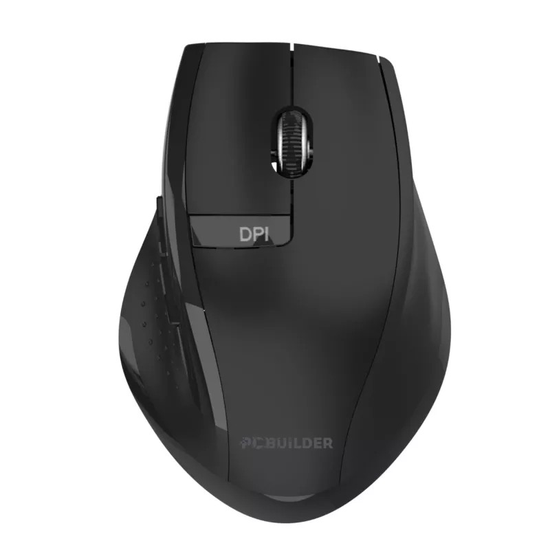 PCBuilder ALPHA Conjunto silencioso inalámbrico de teclado y ratón