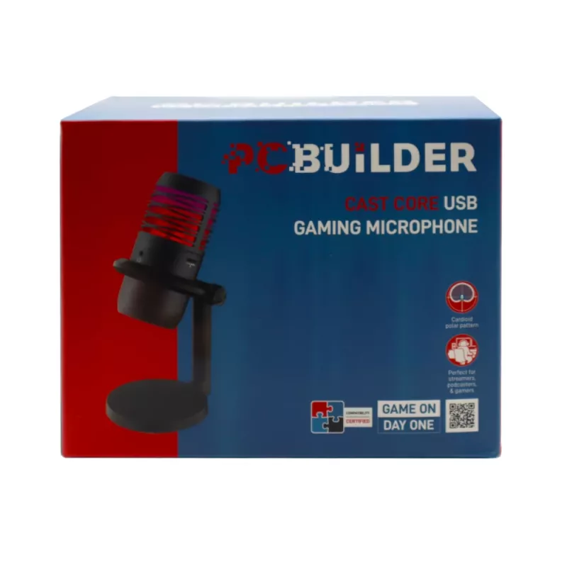 PCBuilder CAST CORE Micrófono gaming USB