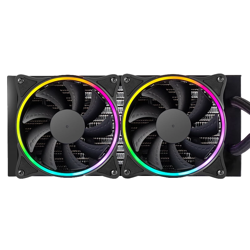 PCBuilder Hydro Chill 240MM refrigeración líquida AIO para CPU ARGB