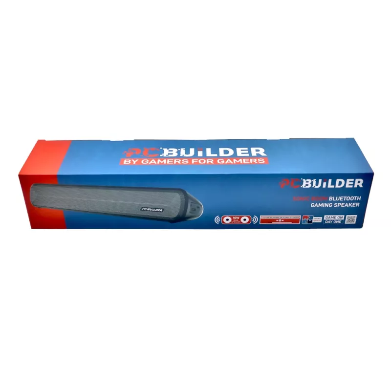 PCBuilder SONIC BOOM Altavoz gaming Bluetooth