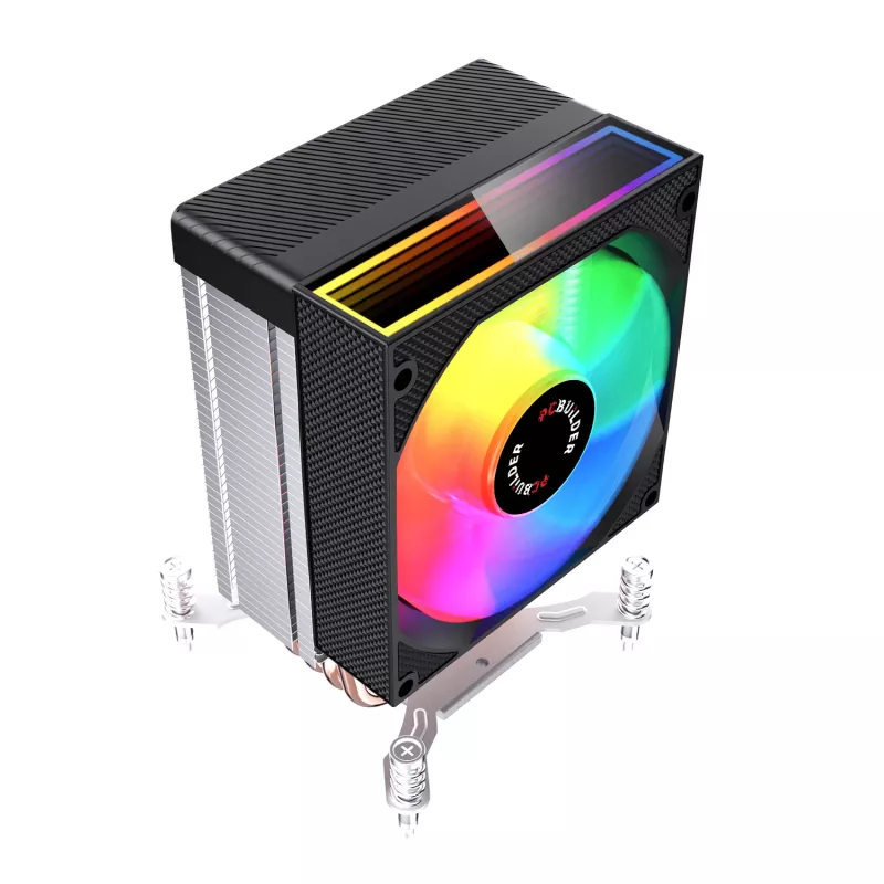 PCBuilder TYHPOON COOL Disipador de CPU por aire 90mm - Negro