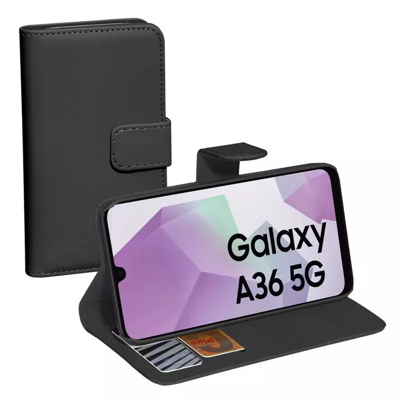 PEDEA Funda tipo libro Classic para Samsung Galaxy A36/A56 5G - negro