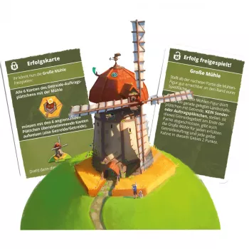Pegasus Spiele Dorfromantik: Die Große Mühle (mini expansión) - edición alemana