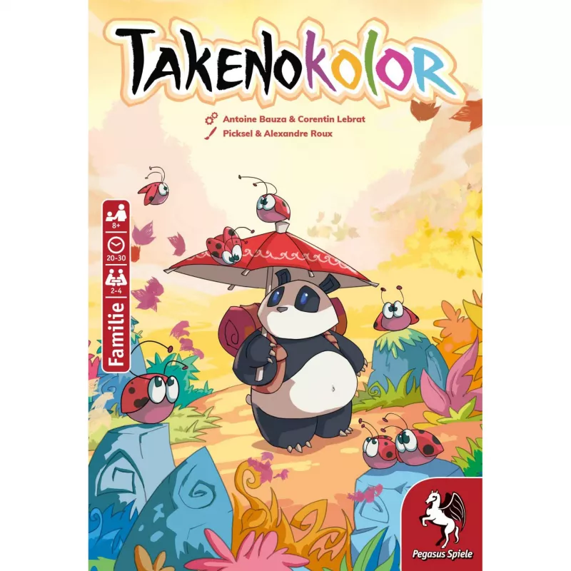 Pegasus Spiele juego familiar Takenokolor