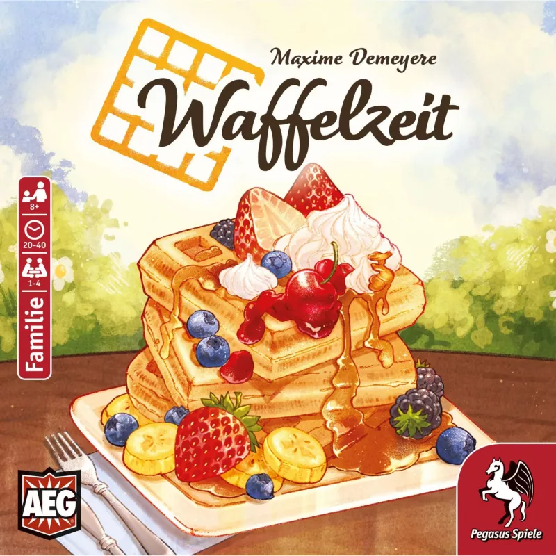 PEGASUS Waffle Time Gofrera con forma de corazón, 930 W, antiadherente, acero inoxidable