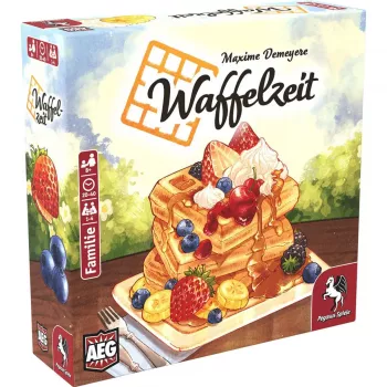 PEGASUS Waffle Time Gofrera con forma de corazón, 930 W, antiadherente, acero inoxidable