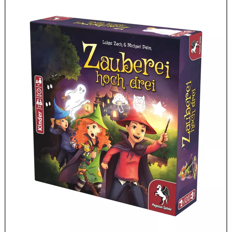 PEGASUS Zauberei hoch drei set de trucos de magia