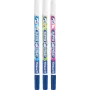Pelikan 603225 Rotulador mediano azul pack de 3