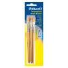 Pelikan 720409 pincel plano tamaño 9, plateado, 10 unidades