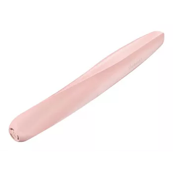 Pelikan Griffix Pluma estilográfica con sistema de cartuchos rosa plumín mediano para principiantes diestros 822213