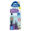 Pelikan griffix Neon Black bolígrafo roller para zurdos - Rosa 821018