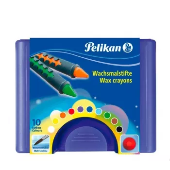 Pelikan K12 Ceras de colores 10 colores en caja de cartón 723155