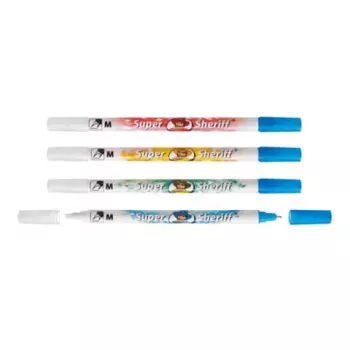 Pelikan Super Sheriff Borrador de tinta doble punta, pack de 50 300008089
