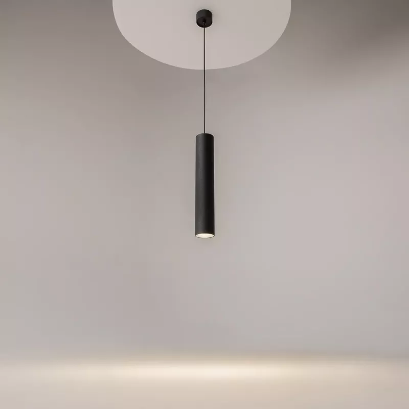Lámpara colgante Artisan GU10 10W Negra