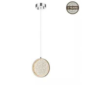Lámpara colgante LED Napoli A2378-1 20cm 10W blanco cálido