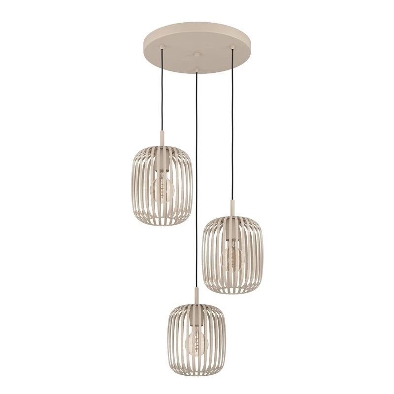 ROMAZZINA 3xE27 900687 lámpara colgante, arena