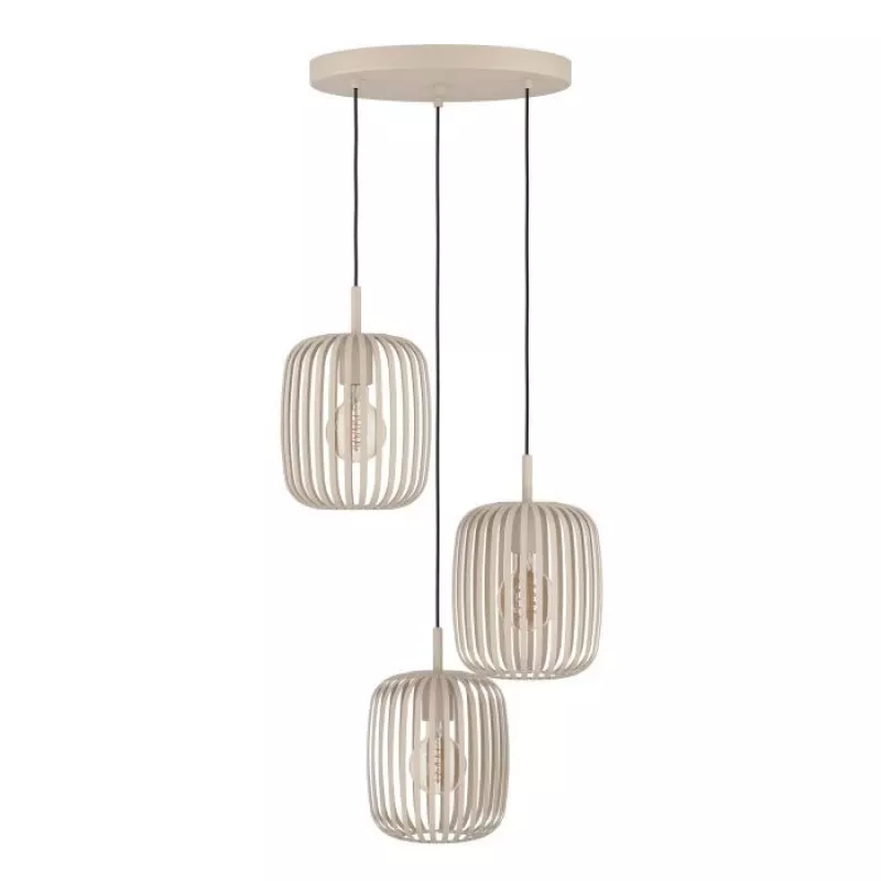 ROMAZZINA 3xE27 900687 lámpara colgante, arena