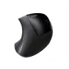 Perixx PERIMICE-713 Ratón vertical inalámbrico ergonómico, diestro, óptico, 2000 DPI, 2,4 GHz, receptor nano, Negro