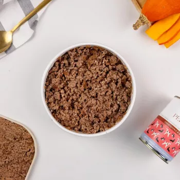 PERRO cordero con calabaza - comida húmeda para perros - 400g
