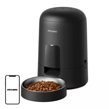 Dispensador de comida inteligente para mascotas PETLIBRO Air (negro)