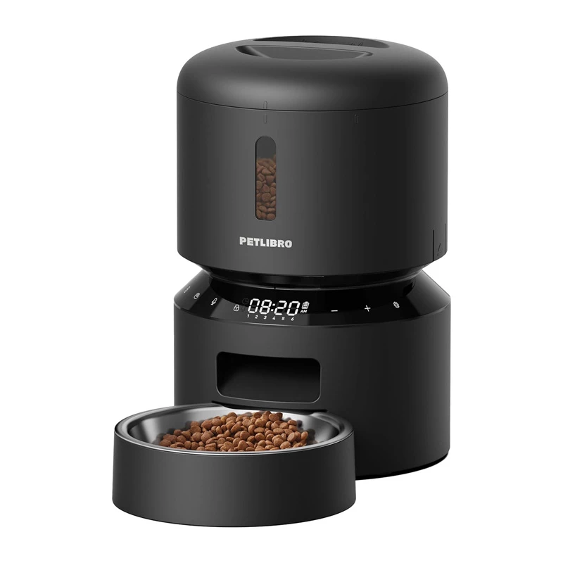 PETLIBRO Granary Comedero para mascotas 3L (Negro)