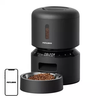 PETLIBRO Granary Comedero para mascotas 3L (Negro)