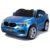 PETMEX Coche infantil a batería BMW X6M azul pintado