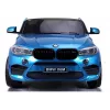 PETMEX Coche infantil a batería BMW X6M azul pintado