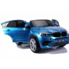 PETMEX Coche infantil a batería BMW X6M azul pintado