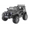 PETMEX Jeep a batería HP012 para niños con luces LED y MP3, negro