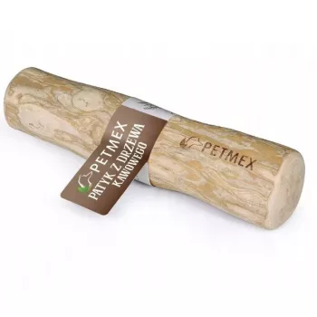 PETMEX palo masticable para perros de madera de café natural XS