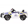 PETMEX Coche de policía a batería para niños blanco