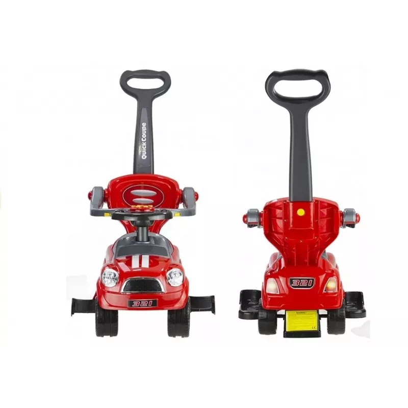 PETMEX Ride-on con guía Rojo