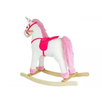 Caballo balancín PETMEX Unicornio Blanco 74cm 2252