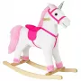 Caballo balancín PETMEX Unicornio Blanco 74cm 2252