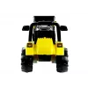 Tractor-excavadora eléctrico infantil PETMEX ZP1005 con pala móvil, Amarillo