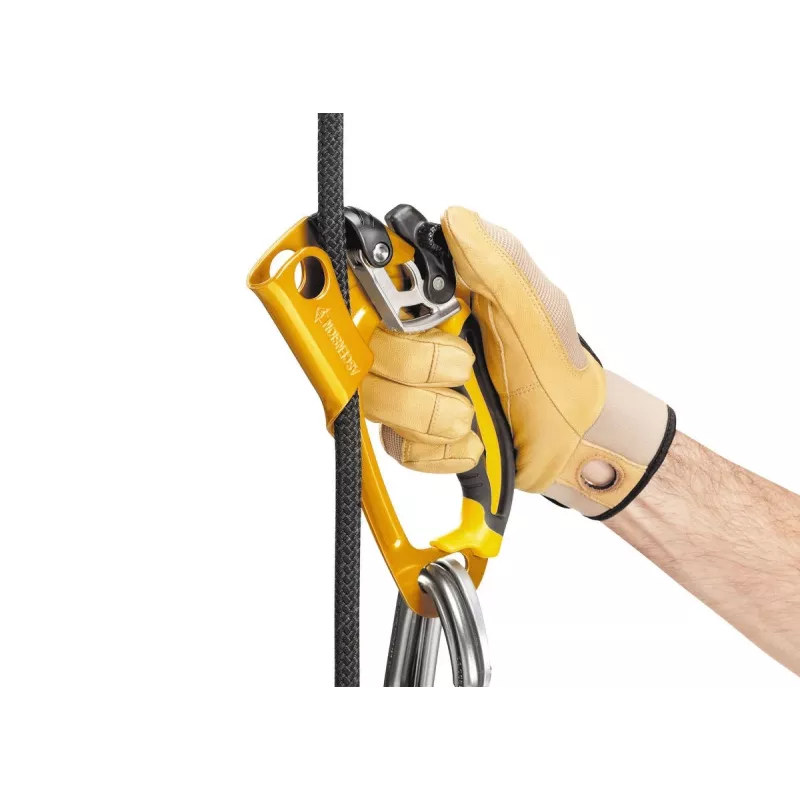 Petzl B17ALN dispositivo de aseguramiento con freno para cuerdas simples 8,5-11 mm