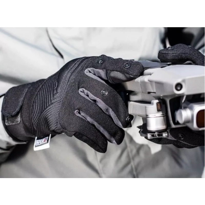 PGYTECH Guantes de fotografía talla M (P-GM-113) - Negros, compatibles con pantalla táctil, cortavientos