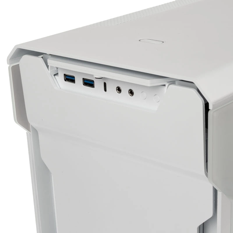 Phanteks Enthoo Evolv X Caja semitorre, RGB, cristal templado, blanco mate