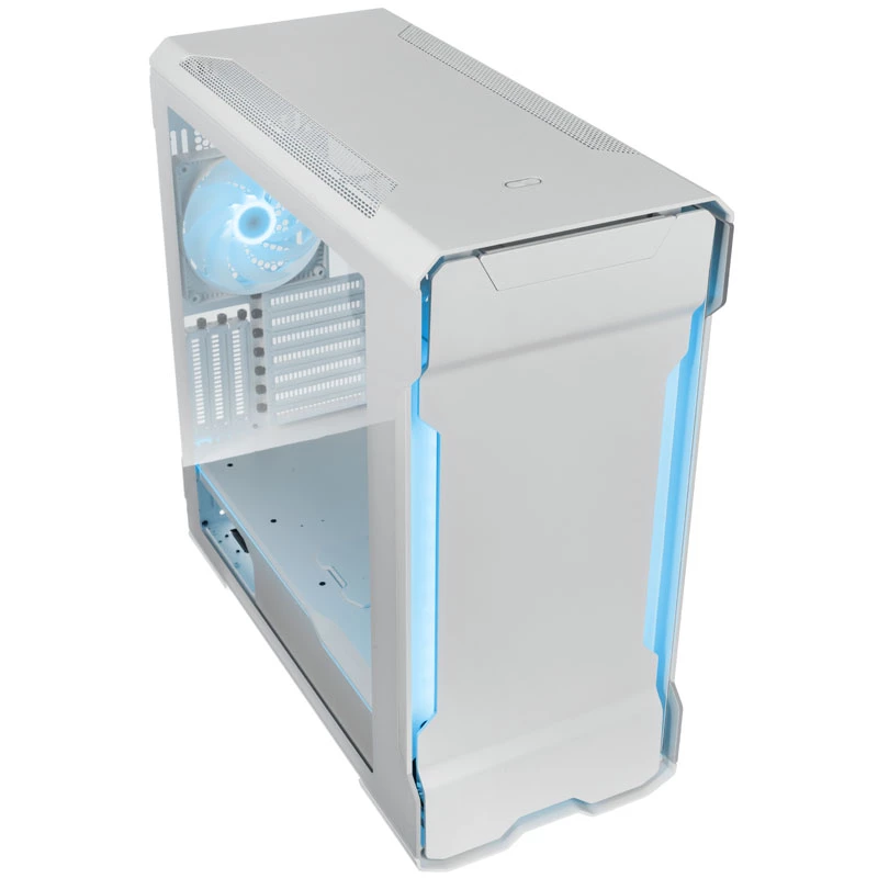 Phanteks Enthoo Evolv X Caja semitorre, RGB, cristal templado, blanco mate