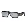 PHILIPP PLEIN MAN SPP150-670703 Gafas de sol rectangulares montura negra lentes grises 67/11/145 mm