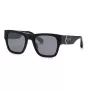 Philipp Plein Gafas de Sol Hombre SPP042M54703X - Montura Negra, Lentes Grises, 54 mm