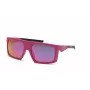 Gafas de sol de hombre Philipp Plein SSP009-586YLP - Negro con tonos dorados, montura de acetato cuadrada, lentes grises UV400 58/18/135 mm
