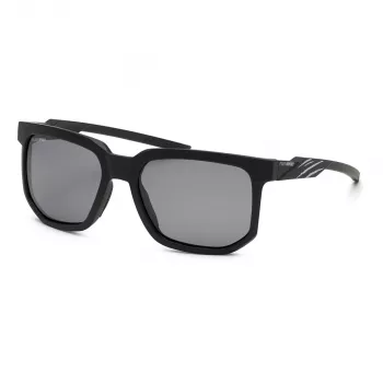 PHILIPP PLEIN SPORT Gafas de sol de hombre SSP011-56U28P polarizadas - Montura de acetato negra, lentes grises