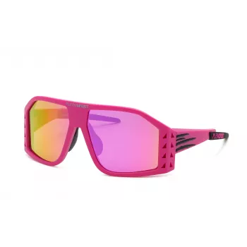 Philipp Plein Sport Gafas de sol de hombre SSP002616YLR - Montura rectangular negra con lentes grises