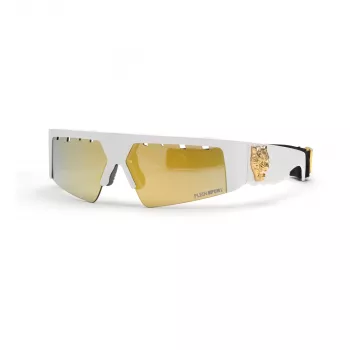 Philipp Plein Sport Gafas de sol para hombre SSP006V715WWG - 71/12/130 mm