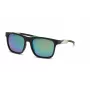 Philipp Plein Sport gafas de sol hombre SSP010-56U28Z - Montura de acetato negra, lentes de policarbonato grises, 56/19/135 mm