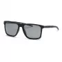 Gafas de sol de hombre Philipp Plein Sport SSP013-58U28P - Montura de acetato negra, lentes grises polarizadas, 58/17/145 mm