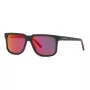 Philipp Plein Sport Gafas de sol de hombre SSP037-59L46P - Montura negra, lente Smoke Grey degradada - 59/16/150 mm