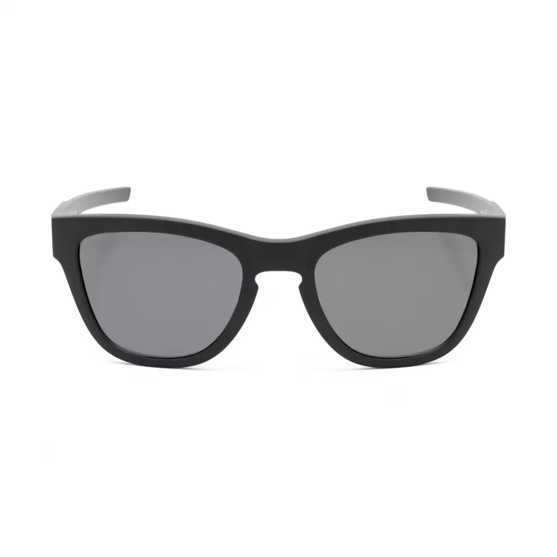 Philipp Plein Sport SSP008-54U28P Gafas de sol rectangulares polarizadas para hombre, negro/gris, 54/18/135 mm